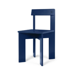 Ferm LIVING | Ark Wooden Dining Chair - Blue