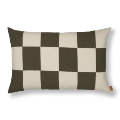 Ferm LIVING | Fold Patchwork Cushion - Olive
