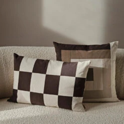 Ferm LIVING | Fold Patchwork Cushion - Coffee -Home Product Store 1104268648 10 1440x d92814cb 2aa4 44f6 9498 08055608e6c4