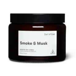 Earl Of East | Smoke & Musk - Soy Wax Candle - 500ml [17.5oz]