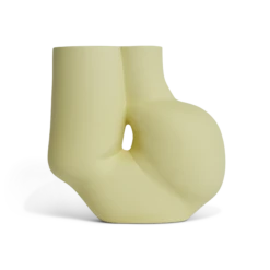 Hay | W&S Chubby Vase - Soft Yellow -Home Product Store HAY chubby vase yellow 02 EOE