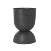 Ferm LIVING | Hourglass Pots - Various Sizes - Black / Dark Grey -Home Product Store Hourglass pot 100131 629