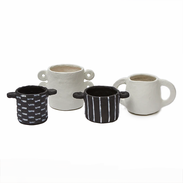 Serax | Papier-Mâché Pot - Beige Large Handle Serax | Papier-Mâché Pot - Beige Large Handle -Home Product Store Untitled 2 4894a3cd 7542 4e18 b5fe 51d677098061