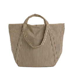 Baggu | Travel Cloud Bag - Brown Stripe