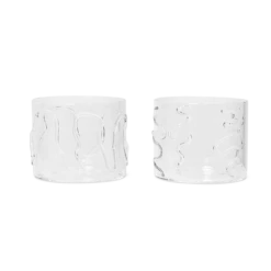 Ferm LIVING | Doodle Glasses - Set Of 2 - Low