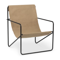 Ferm LIVING | Desert Lounge Chair - Black Frame