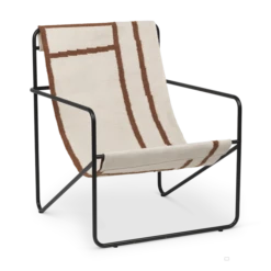 Ferm LIVING | Desert Lounge Chair - Black Frame -Home Product Store earl of east ferm living desert chair black frame shapes