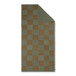 Ferm LIVING | Duo Quilted Blanket - Green Tonal -Home Product Store earl of east ferm living duo quilted blanket green check 2