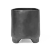 Ferm LIVING | Esca Plant Pot - Medium - Black -Home Product Store earl of east ferm living esca pot medium 2