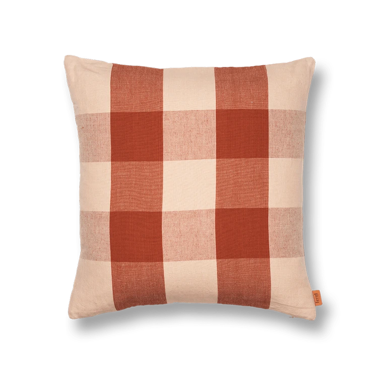 ferm LIVING | Grand Cushion - Rose/Rust Ferm LIVING | Grand Cushion - Rose/Rust -Home Product Store earl of east ferm living grand cushion rose rust 1