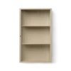 Ferm LIVING | Haze Wall Cabinet - Reeded Glass - Cashmere -Home Product Store earl of east ferm living haze wall cabinet cashmere 1