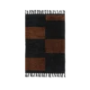 Ferm LIVING | Mara Knotted Rug Small - Black/Chocolate