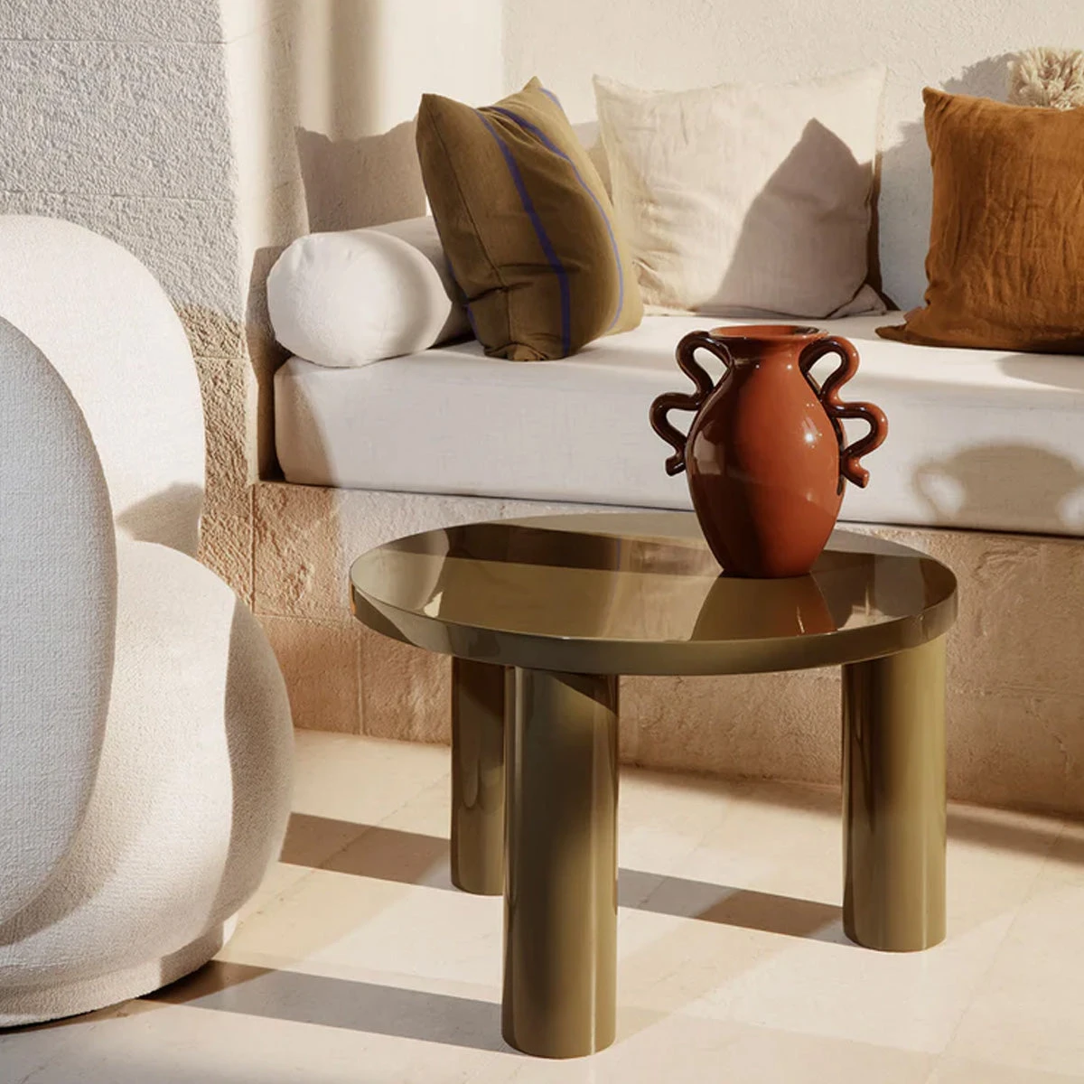 ferm LIVING | Post Coffee Table - Small - Ice Blue Ferm LIVING | Post Coffee Table - Small - Ice Blue -Home Product Store earl of east ferm living post coffee table 2