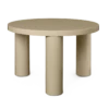 Ferm LIVING | Post Coffee Table - Small - Cashmere -Home Product Store earl of east ferm living post coffee table cashmere