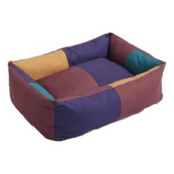 HAY| Dogs Bed - Large - Burgandy/Green