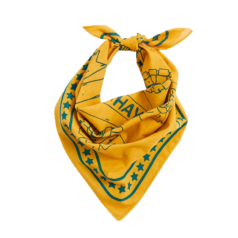HAY | Dogs Scarf - Ochre Yellow HAY | Dogs Scarf - Ochre Yellow -Home Product Store earl of east hay dog scarf yellow 1