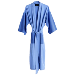HAY | Cotton Duo Robe In Sky Blue