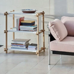 HAY | Woody Shelves - Low - Triple 6 HAY | Woody Shelves - Low - Triple -Home Product Store earl of east hay woody shelves lifestyle 2 b503695a 6900 485c af9c b43362e72703