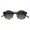 Monokel Eyewear | Barstow Black & White Havana Frame - Grey Gradient Lens