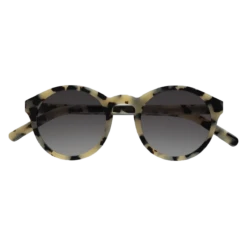 Monokel Eyewear | Barstow Black & White Havana Frame - Grey Gradient Lens