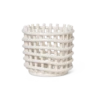 Ferm LIVING | Ceramic Basket - Small - Off-White