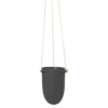 Ferm LIVING | Speckle Hanging Pot - Dark Grey - Small
