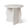 Ferm LIVING | Mineral Sculptural Table - Bianco Curia -Home Product Store eoe ferm living mineral sculpture table 1
