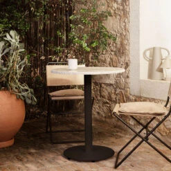Ferm LIVING | Mineral Café Table - Bianco Curia -Home Product Store eoe ferm living mineral table 2