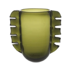 Ferm LIVING | Alas Glass Vase - Moss Green