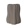 Ferm LIVING | Moire Vase - Small - Anthracite -Home Product Store ferm living moire vase small brown
