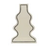 Ferm LIVING | Paste Vase - Curvy - Off White