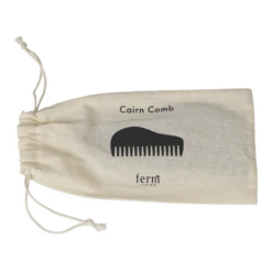 Ferm LIVING | Cairn Comb - Dark Brown -Home Product Store ferm living wooden cairn comb 2