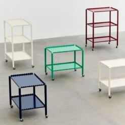 HAY | Arcs Trolly - High - Eggshell -Home Product Store hay arcs trolly tall white 2