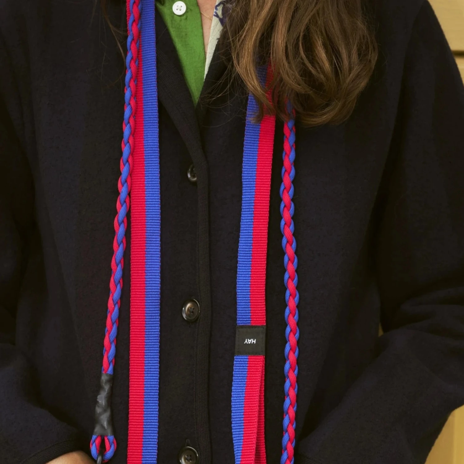 HAY | Dogs Leash - Braided - Red/Blue HAY | Dogs Leash - Braided - Red/Blue -Home Product Store hay dogs leash braided red blue 43412