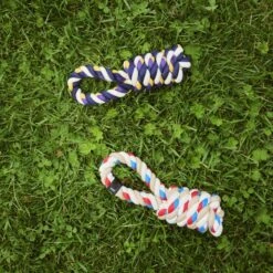 HAY | Dogs Rope Toy - Red/Turquoise/White -Home Product Store hay dogs rope toy red turquoise off white 43389