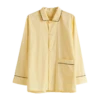 HAY | Outline Pyjama - Long Sleeve Shirt - Yellow 1 HAY | Outline Pyjama - Long Sleeve Shirt - Yellow -Home Product Store hay pj shirt yellow