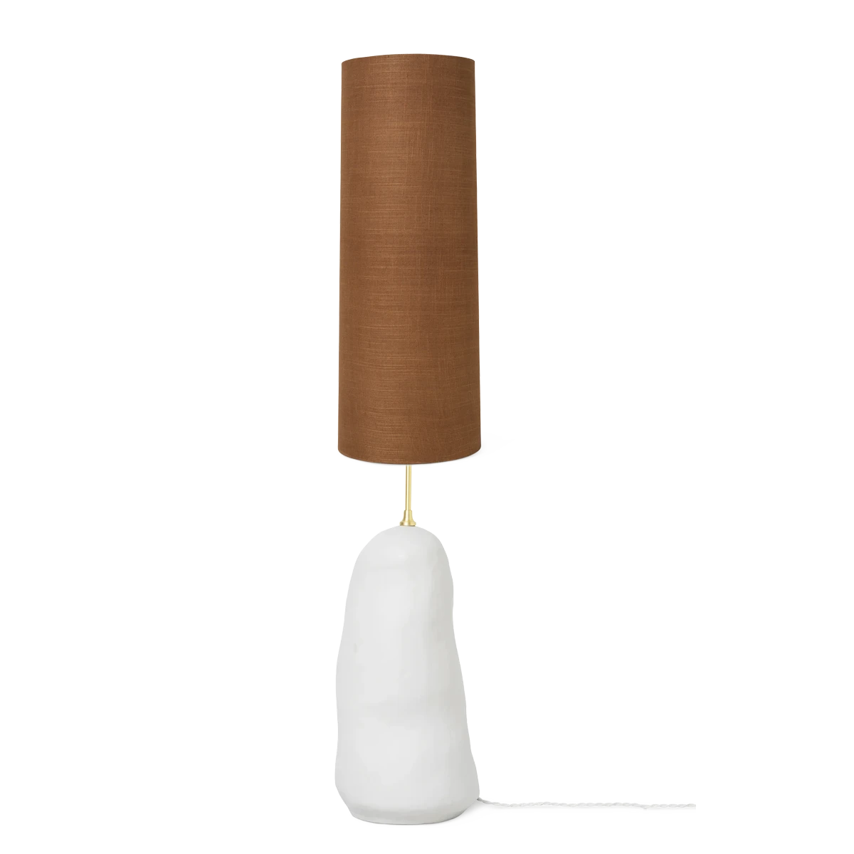 ferm LIVING | Hebe Lamp Base & Shade - Large - Off White Ferm LIVING | Hebe Lamp Base & Shade - Large - Off White -Home Product Store hebe lamp large white curry shade