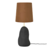 Ferm LIVING | Hebe Lamp Base & Shade - Medium - Dark Grey -Home Product Store hebe lamp medium grey curry shade