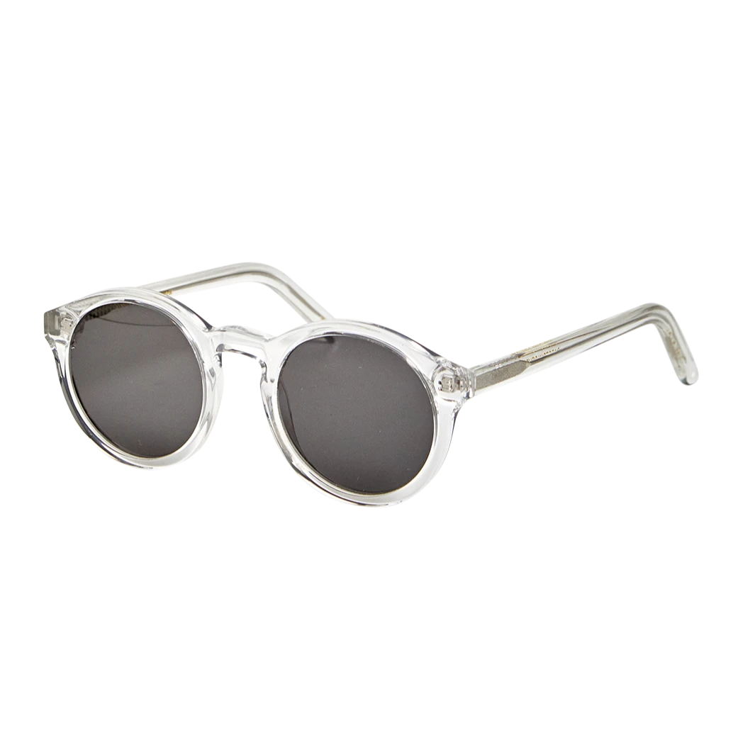 Monokel Eyewear | Barstow Crystal Frame - Grey Solid Lens Monokel Eyewear | Barstow Crystal Frame - Grey Solid Lens -Home Product Store monokel barstow crystal 2 EOE