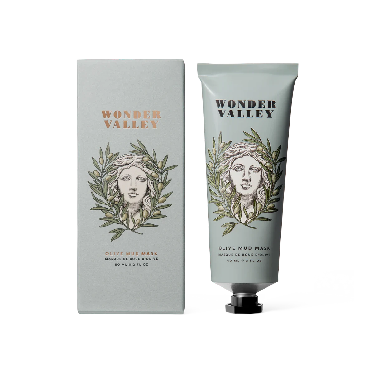 Wonder Valley | Detoxifying Olive Mud Face Mask - 60ml Wonder Valley | Detoxifying Olive Mud Face Mask - 60ml -Home Product Store new wonder valley mud mask